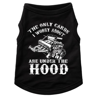 The Only Carbs I Worry V8 Engine Lovers Doggie Tank