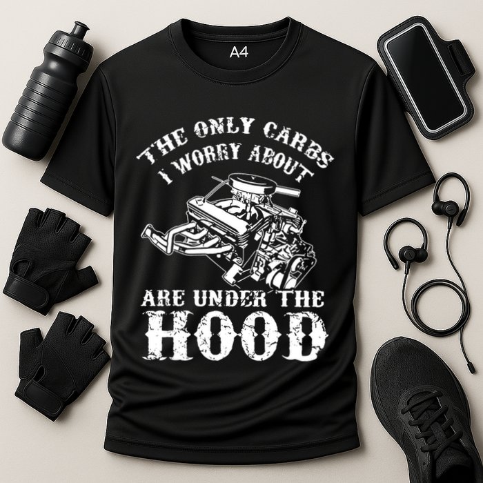 The Only Carbs I Worry V8 Engine Lovers Performance Shirt