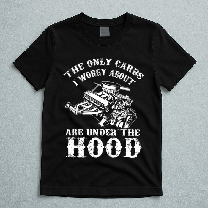 The Only Carbs I Worry V8 Engine Lovers T-Shirt