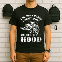 The Only Carbs I Worry V8 Engine Lovers T-Shirt