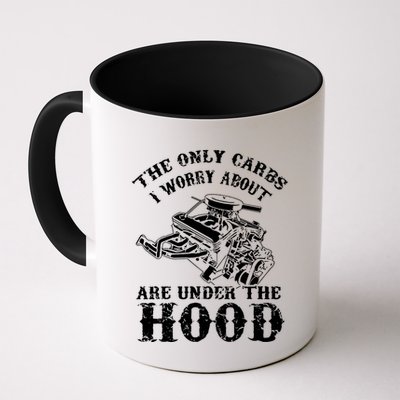 The Only Carbs I Worry V8 Engine Lovers Mug