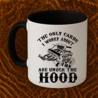 The Only Carbs I Worry V8 Engine Lovers Mug