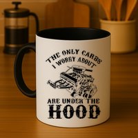 The Only Carbs I Worry V8 Engine Lovers Mug