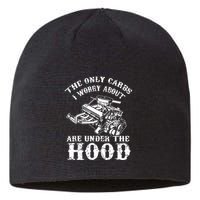 The Only Carbs I Worry V8 Engine Lovers Sustainable Beanie