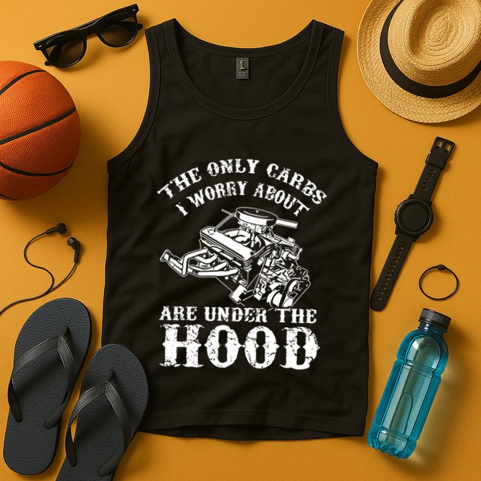 The Only Carbs I Worry V8 Engine Lovers Tank Top