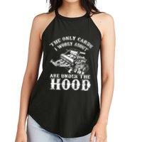 The Only Carbs I Worry V8 Engine Lovers Women's Perfect Tri Rocker Tank