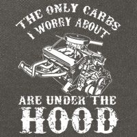 The Only Carbs I Worry V8 Engine Lovers Cotton Canvas Backpack