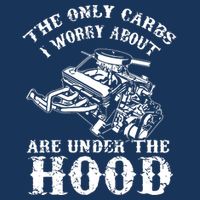 The Only Carbs I Worry V8 Engine Lovers Infant Baby Jersey Bodysuit