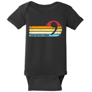 Team O.X.F.O.R.D. Co.M.M.A. Sunset Team Comma Baby Bodysuit