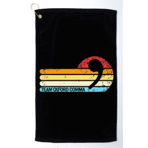 Team O.X.F.O.R.D. Co.M.M.A. Sunset Team Comma Platinum Collection Golf Towel