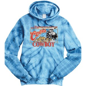 The Original Co.Ors Cowboy Heather Western Desert Cactus Tie Dye Hoodie