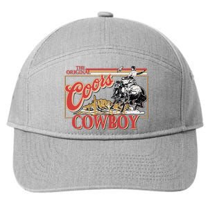 The Original Co.Ors Cowboy Heather Western Desert Cactus 7-Panel Snapback Hat