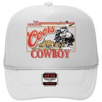 The Original Co.Ors Cowboy Heather Western Desert Cactus High Crown Mesh Back Trucker Hat