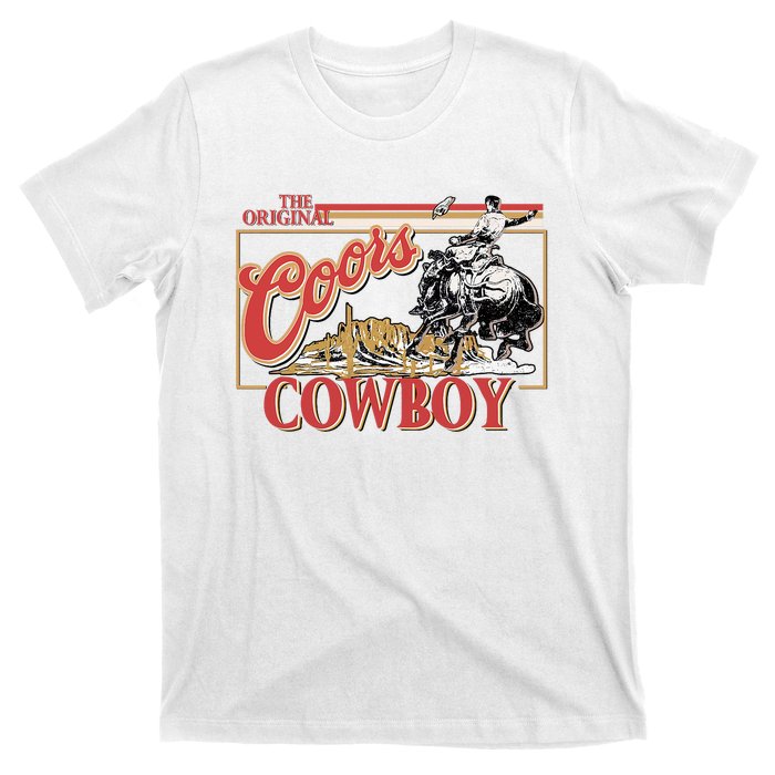 The Original Co.Ors Cowboy Heather Western Desert Cactus T-Shirt