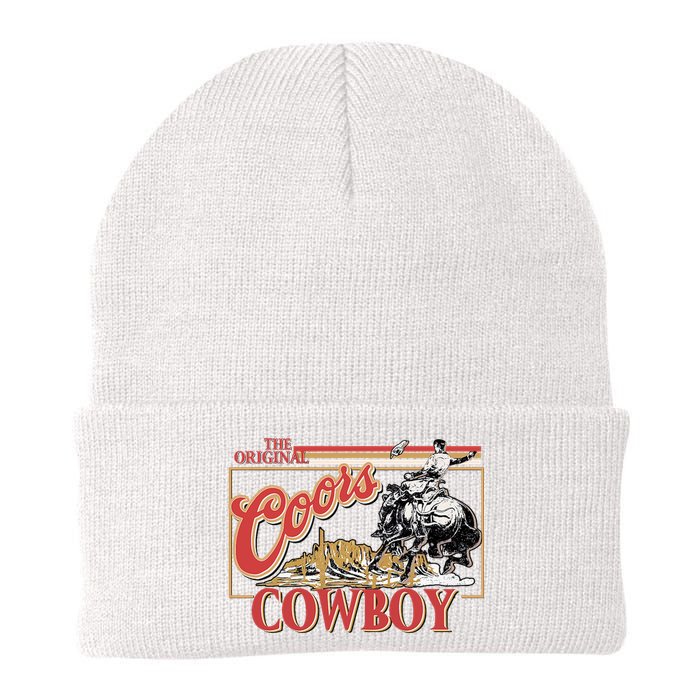 The Original Co.Ors Cowboy Heather Western Desert Cactus Knit Cap Winter Beanie