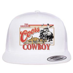 The Original Co.Ors Cowboy Heather Western Desert Cactus Flat Bill Trucker Hat