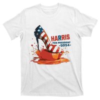 The Orange Crush Harris For President 2024 Patriotic T-Shirt