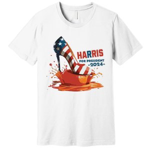 The Orange Crush Harris For President 2024 Patriotic Premium T-Shirt