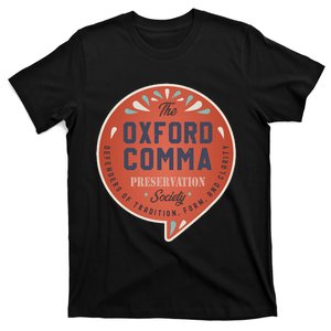 The O.X.F.O.R.D. C.O.M.M.A. Preservation Society Team O.X.F.O.R.D. T-Shirt