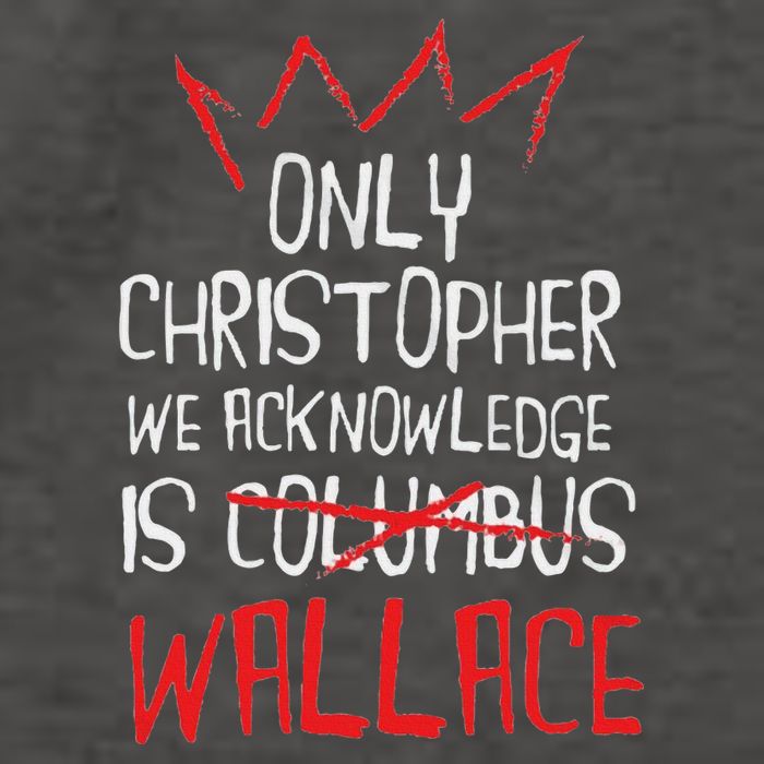 The Only Christopher We Acknowledge Is Wallace Vector Backpack