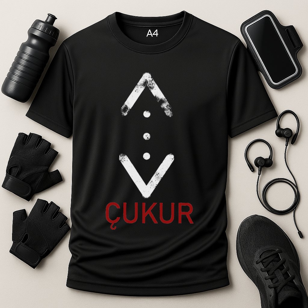 Tattoo Of Cukur Turkish Series Crime Cooling Performance Crew T-Shirt