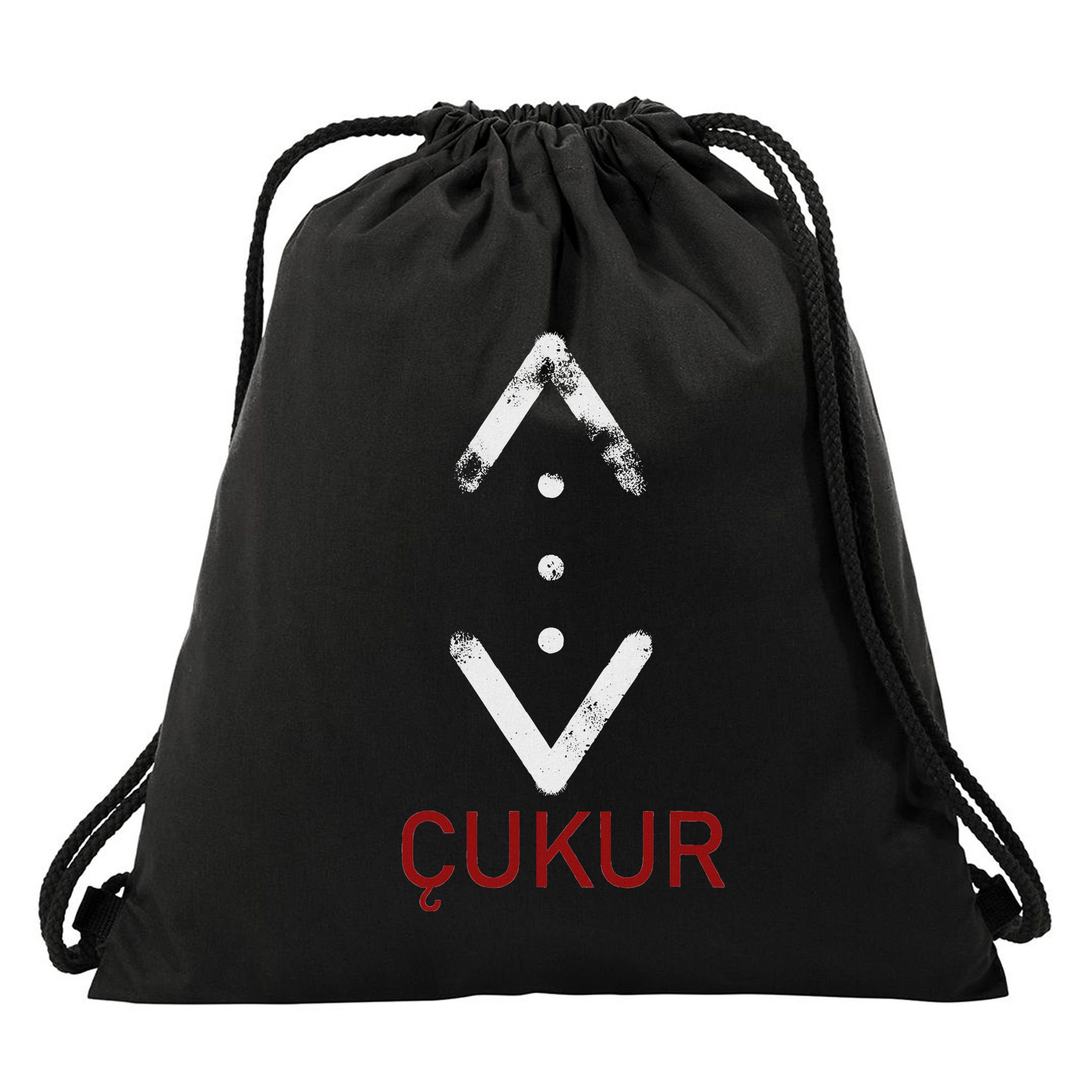 Tattoo Of Cukur Turkish Series Crime Drawstring Bag