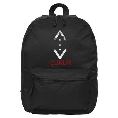 Tattoo Of Cukur Turkish Series Crime 16 in Basic Backpack