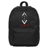 Tattoo Of Cukur Turkish Series Crime 16 in Basic Backpack