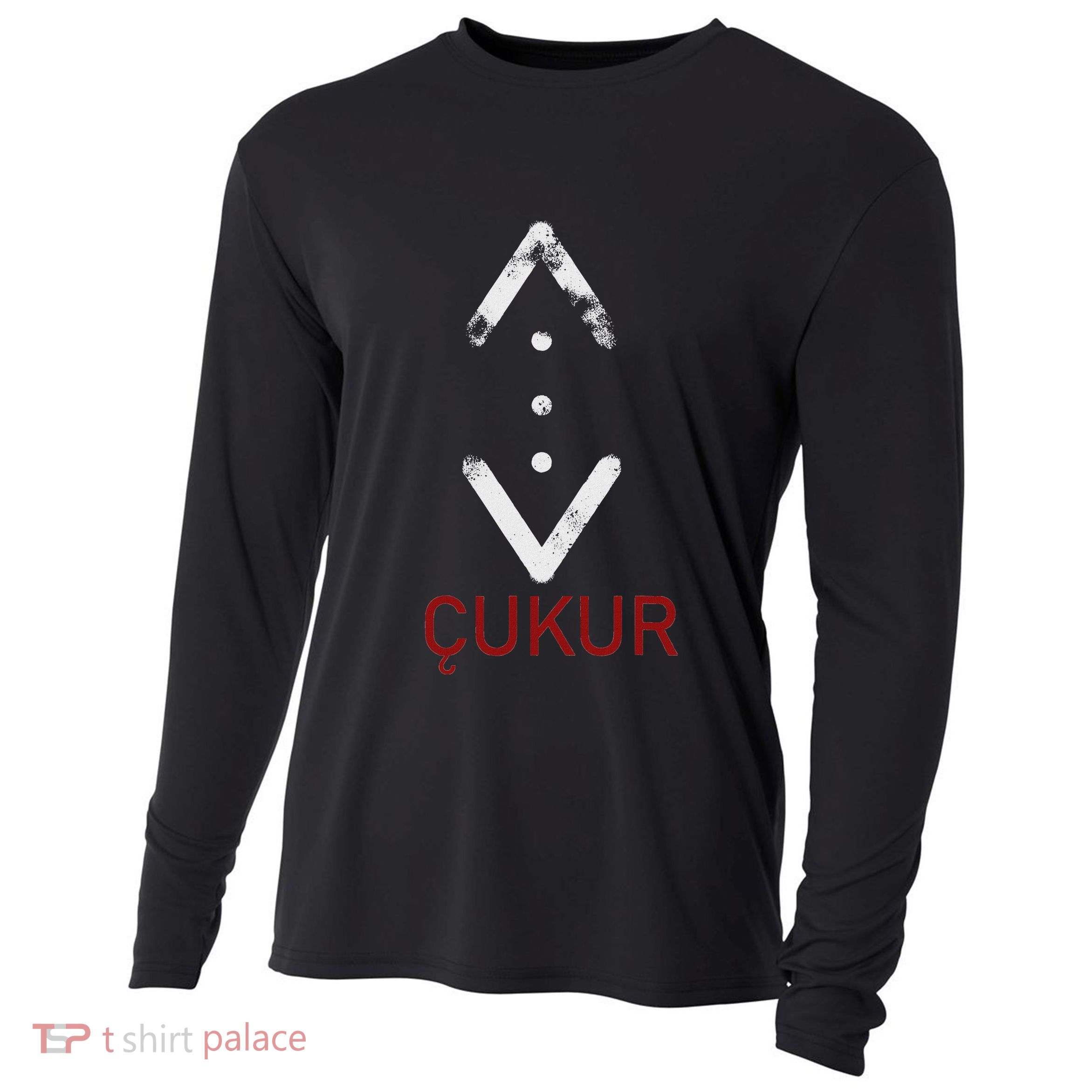 Tattoo Of Cukur Turkish Series Crime Cooling Performance Long Sleeve Crew
