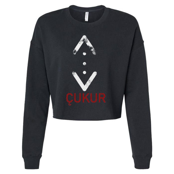 Tattoo Of Cukur Turkish Series Crime Cropped Pullover Crew