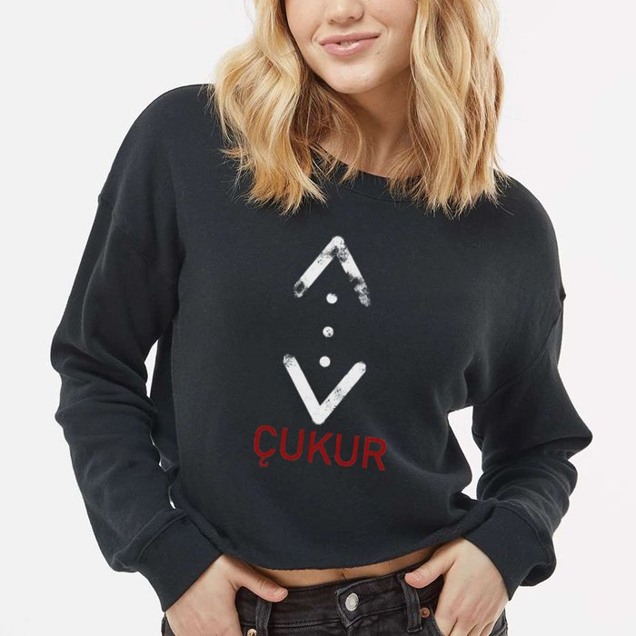 Tattoo Of Cukur Turkish Series Crime Cropped Pullover Crew
