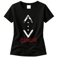 Tattoo Of Cukur Turkish Series Crime Womens T-Shirt