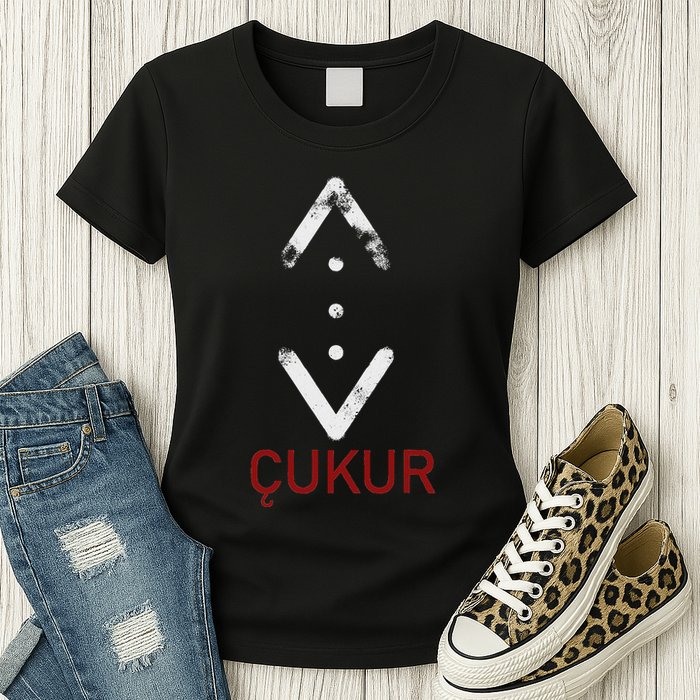 Tattoo Of Cukur Turkish Series Crime Womens T-Shirt