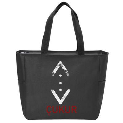 Tattoo Of Cukur Turkish Series Crime Zip Tote Bag