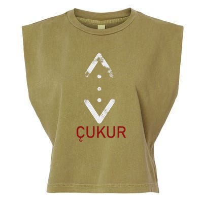 Tattoo Of Cukur Turkish Series Crime Garment-Dyed Women's Muscle Tee