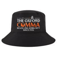 The Oxford Comma Resolving Ambiguity Since 1905 Cool Comfort Performance Bucket Hat