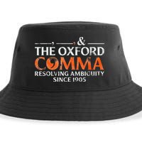 The Oxford Comma Resolving Ambiguity Since 1905 Sustainable Bucket Hat