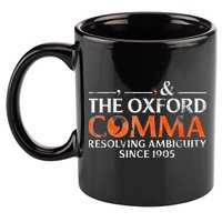 The Oxford Comma Resolving Ambiguity Since 1905 11oz C Handle Ceramic Mug