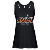 The Oxford Comma Resolving Ambiguity Since 1905 Ladies Essential Flowy Tank