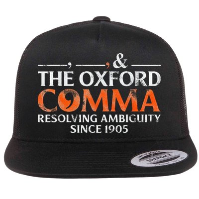 The Oxford Comma Resolving Ambiguity Since 1905 Flatbill Hat