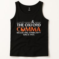 The Oxford Comma Resolving Ambiguity Since 1905 Tank Top