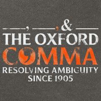 The Oxford Comma Resolving Ambiguity Since 1905 Cotton Canvas Backpack