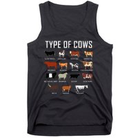 Types Of Cows Farmer Costume Cow Tank Top