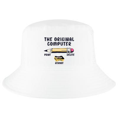 The Original Computer Sarcastic Funny It Tech Print Delete Cool Comfort Performance Bucket Hat
