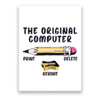 The Original Computer Sarcastic Funny It Tech Print Delete Poster