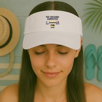The Original Computer Sarcastic Funny It Tech Print Delete Valucap Bio-Washed Visor