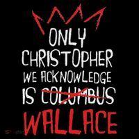 The Only Christopher We Acknowledge Is Wallace Stripe Pom Pom Beanie