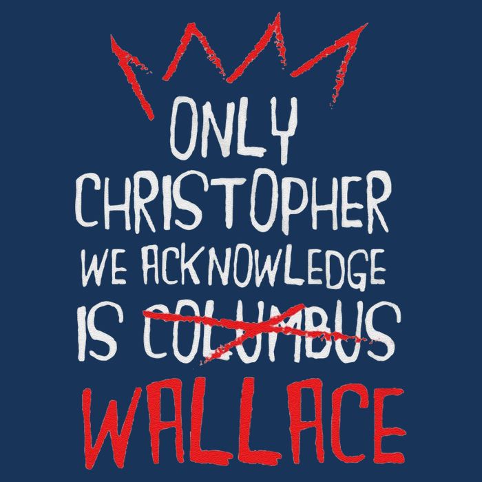 The Only Christopher We Acknowledge Is Wallace Infant Baby Jersey Bodysuit