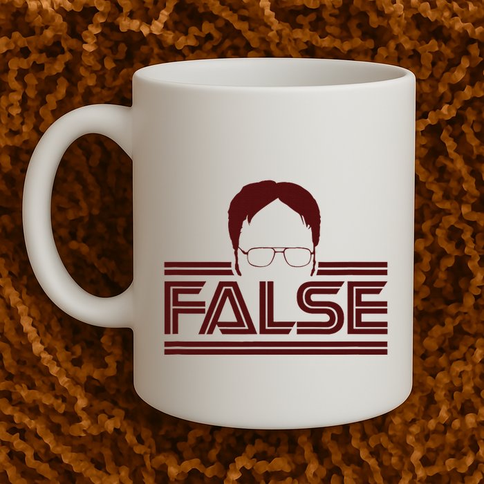 The Office Dwight False Mug