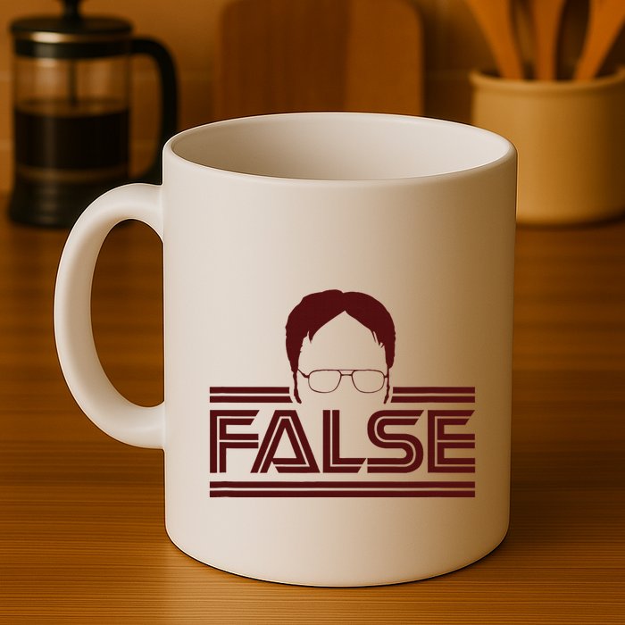 The Office Dwight False Mug